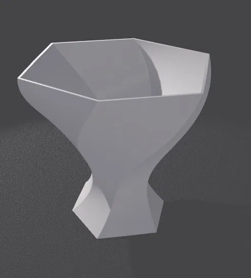 Mẫu bình/chậu G0015 (Vase/pot model G0015) - Image 1