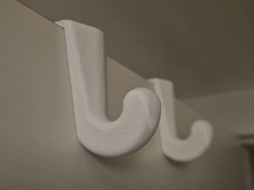 Móc Treo Kẹp Qua Đỉnh Cửa 2 Mặt | Vừa Cửa 40 mm (Không Cần Vít) - Image 1