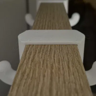 Móc Treo Kẹp Qua Đỉnh Cửa 2 Mặt | Vừa Cửa 40 mm (Không Cần Vít)