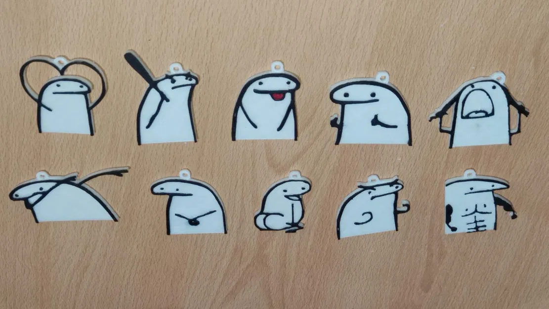 Móc khóa Flork (llaveros de Flork) - Image 1