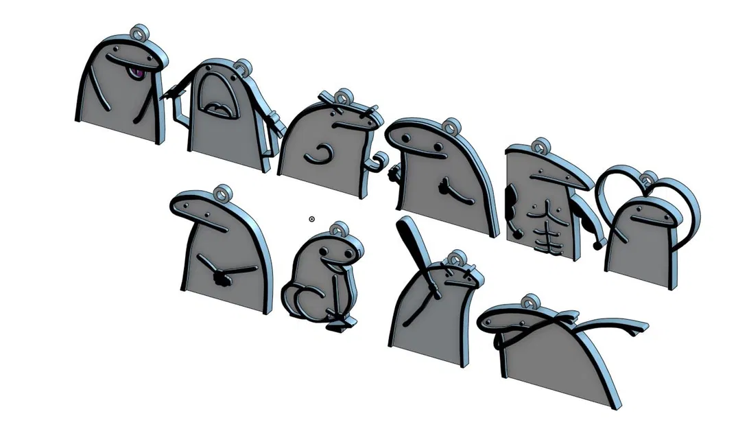 Móc khóa Flork (llaveros de Flork) - Image 4