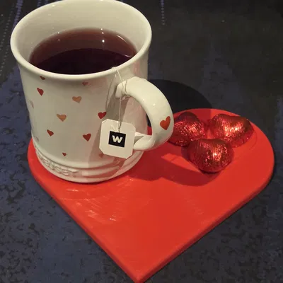 Lót Ly Valentine & Khay Đựng Chocolate
