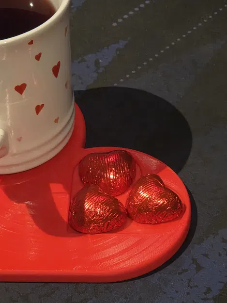 Lót Ly Valentine & Khay Đựng Chocolate - Image 3