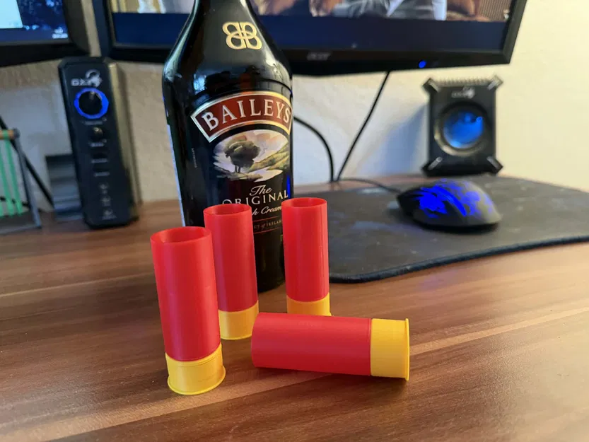 Ống shot kiểu vỏ đạn shotgun dùng để uống tiệc - Image 1