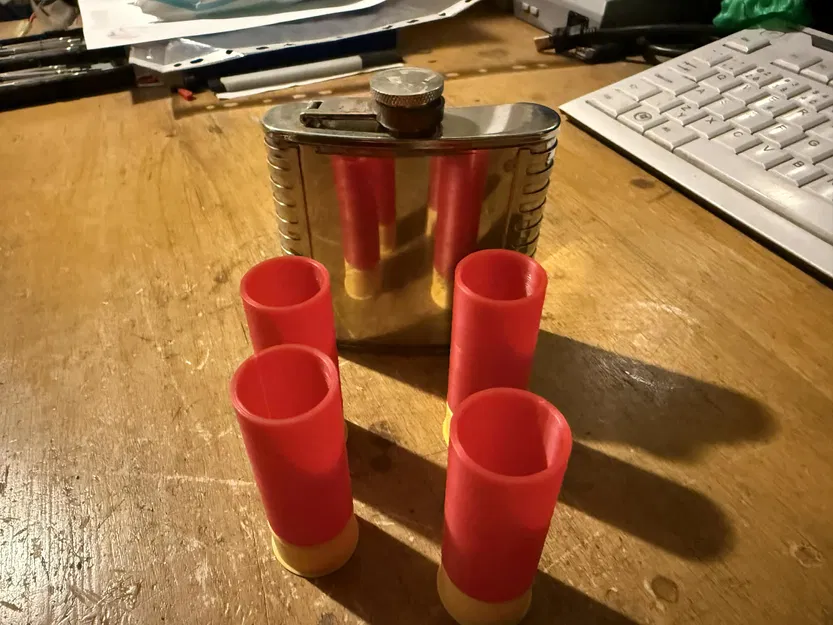 Ống shot kiểu vỏ đạn shotgun dùng để uống tiệc - Image 3