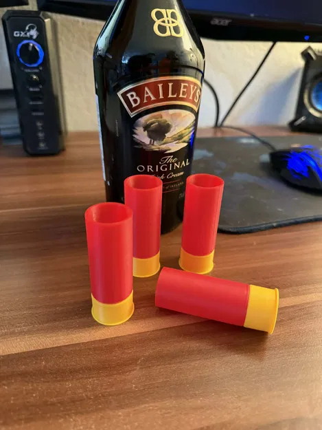 Ống shot kiểu vỏ đạn shotgun dùng để uống tiệc - Image 6