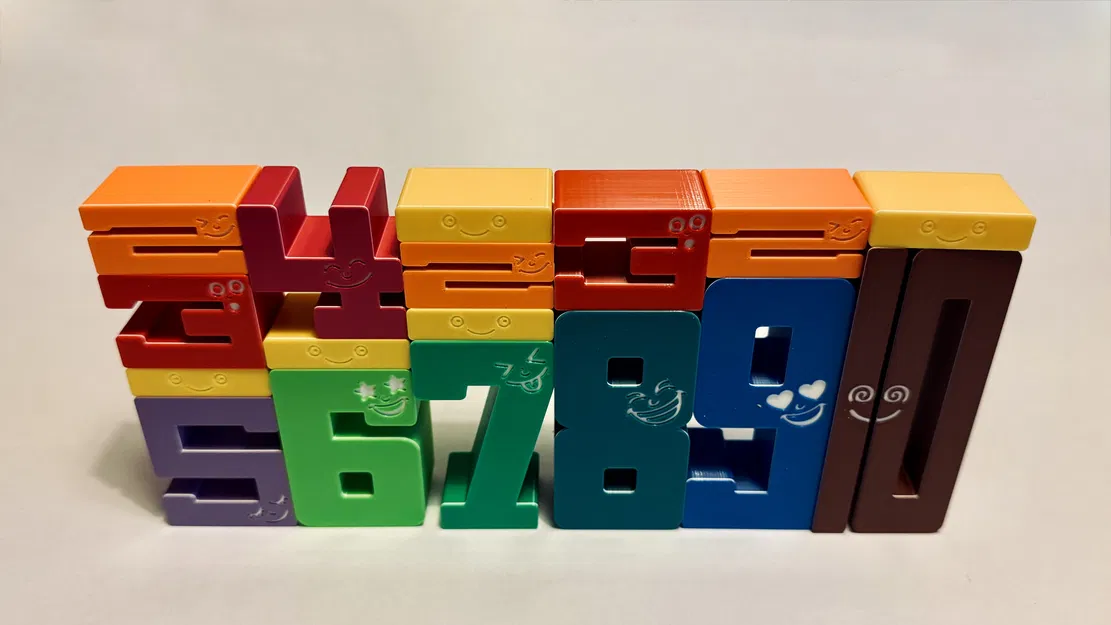 Khối số Montessori (Montessori Number blocks/Číselná sada) - Image 1