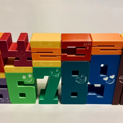 Khối số Montessori (Montessori Number blocks/Číselná sada)