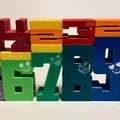 Khối số Montessori (Montessori Number blocks/Číselná sada) - Thumbnail 4