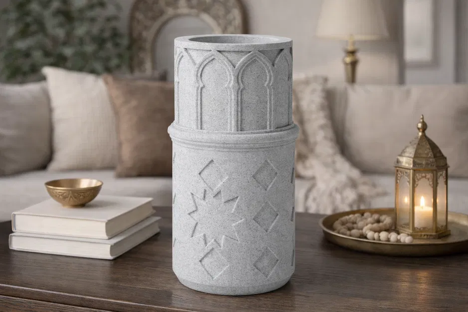 Bình hoa Lattice Moroccan (Moroccan Lattice Vase) - Image 1