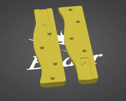 Tay cầm dao Steak Knife Handle - Image 1