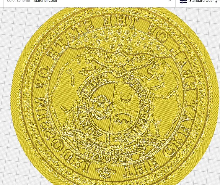 Con dấu bang Missouri (Mo state seal) - Image 1