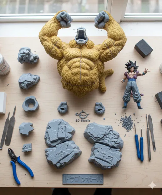 Ozaru Gold Goku SSJ4(1) - Image 2