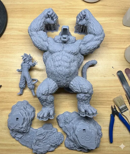 Ozaru Gold Goku SSJ4(1) - Image 3