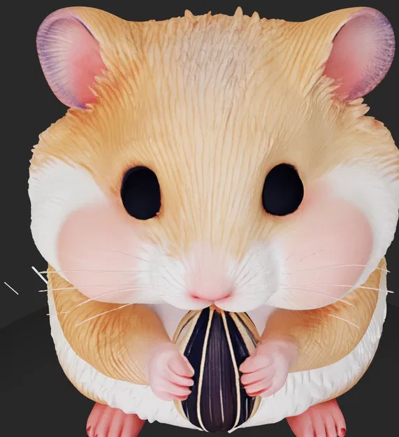Chú Hamster Nhỏ Ngọt Ngào - Image 1