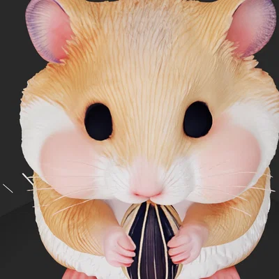 Chú Hamster Nhỏ Ngọt Ngào