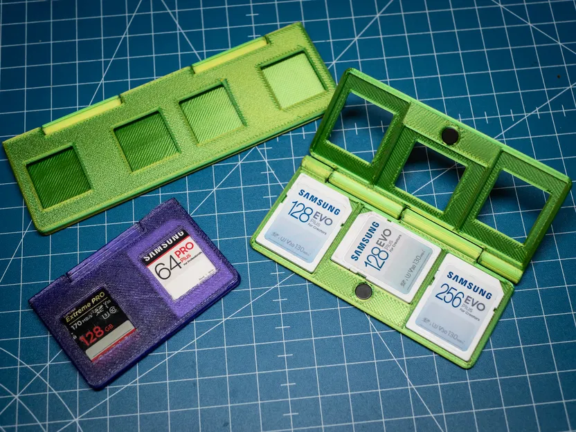 Hộp Ví Đựng Thẻ SD 2/3/4 Ngăn (2/3/4 SD Card Wallet Holder) - Image 1