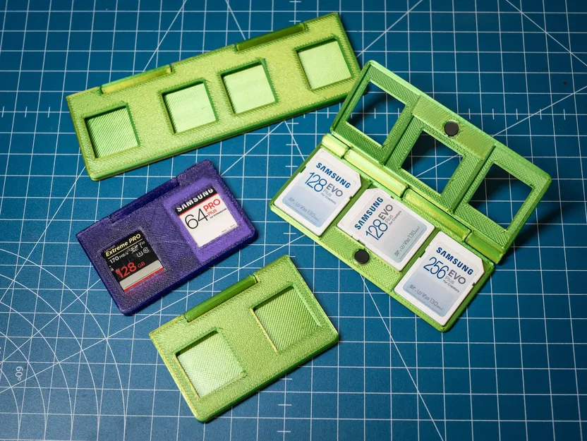 Hộp Ví Đựng Thẻ SD 2/3/4 Ngăn (2/3/4 SD Card Wallet Holder) - Image 2