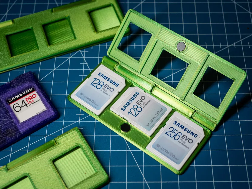 Hộp Ví Đựng Thẻ SD 2/3/4 Ngăn (2/3/4 SD Card Wallet Holder) - Image 3