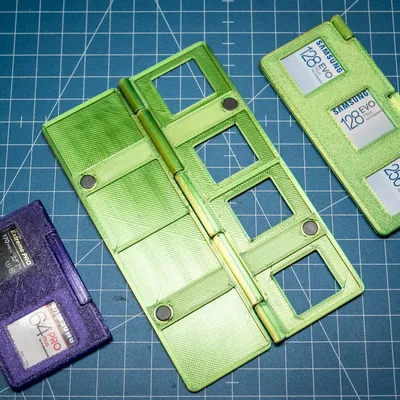 Hộp Ví Đựng Thẻ SD 2/3/4 Ngăn (2/3/4 SD Card Wallet Holder)