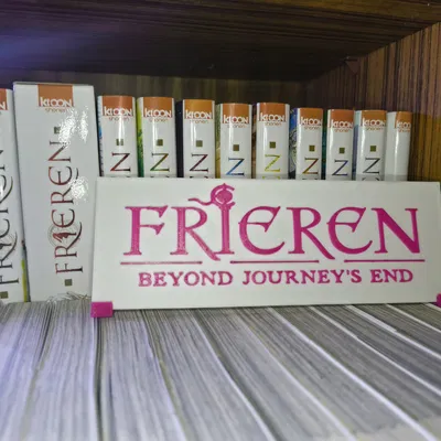 Frieren deco plate – plate/logo trang trí hai màu (không cần AMS)