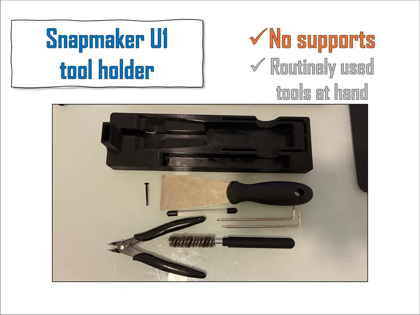 Giá treo dụng cụ Snapmaker U1 Tool Holder - Image 1
