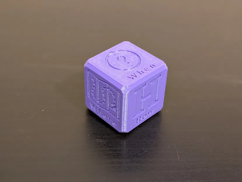 Cube Câu Hỏi Wit and Wisdom (Wit and Wisdom Question Cube) - Image 1