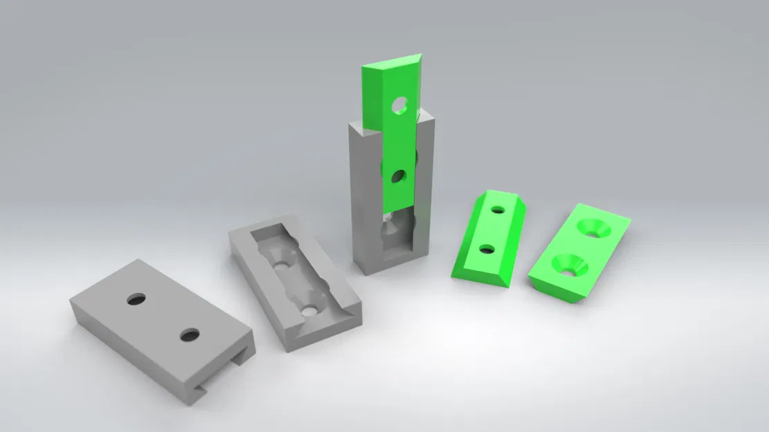 Universal Wall Mount (Slim Version) – Ngàm gắn tường mỏng gọn, đa dụng - Image 1