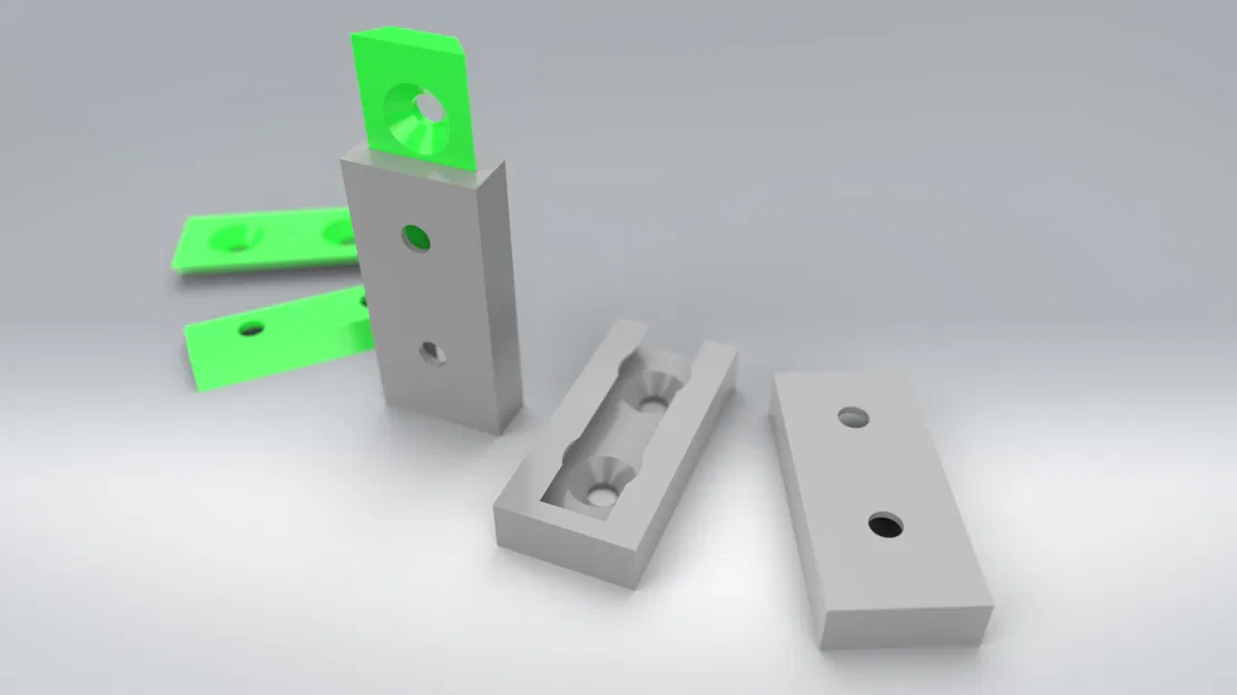 Universal Wall Mount (Slim Version) – Ngàm gắn tường mỏng gọn, đa dụng - Image 3