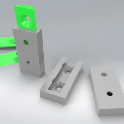 Universal Wall Mount (Slim Version) – Ngàm gắn tường mỏng gọn, đa dụng