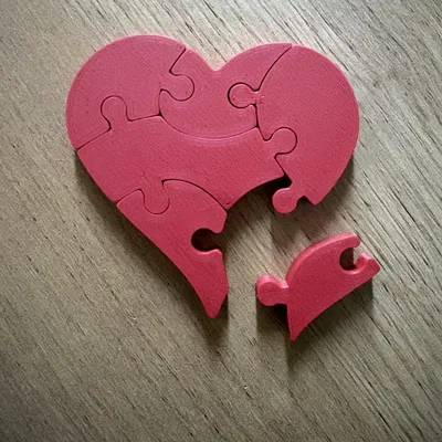 Herz Puzzle (Puzzle hình trái tim)