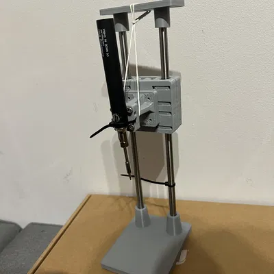 Press đóng Heat Set Inserts đơn giản - linear rods + LM8UU