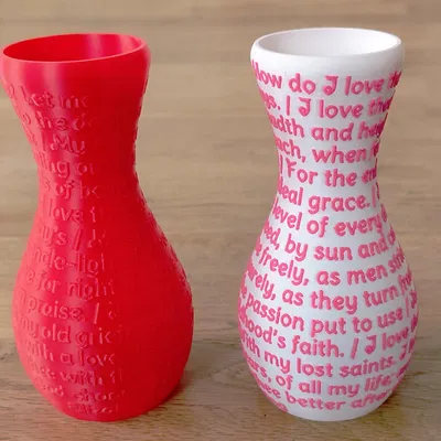 Bình thơ tình (Valentine) – Poetic Vase