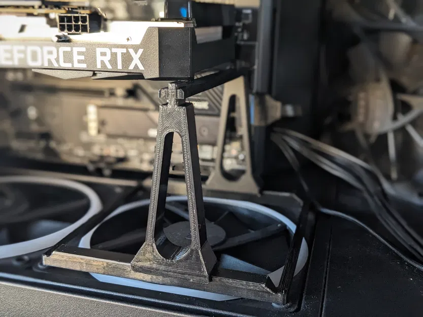 Giá đỡ chống xệ GPU – Lắp phía trên quạt 140mm - Image 2