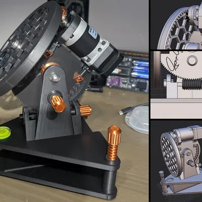 Equatorial Sky Tracker – Bộ theo dõi bầu trời xích đạo chạy motor