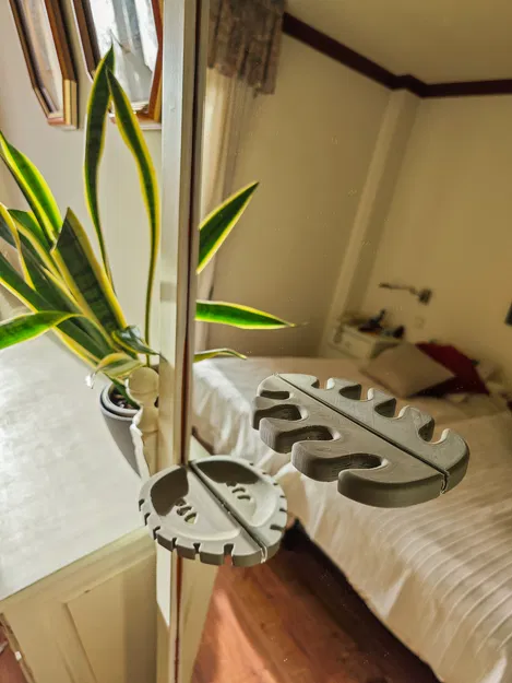 Mirror Leaves – Bộ organizer hình lá cho gương phòng tắm - Image 7