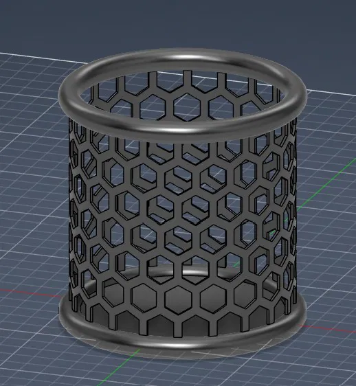 Pen_holder_organizer – Giá để bút/khay sắp xếp phong cách hiện đại - Image 1