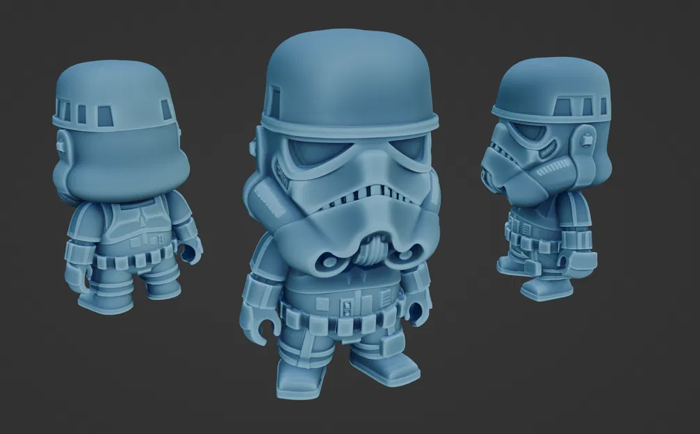 Mô hình Stormtrooper (Star Wars) để in 3D - Image 1