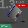 Mockup module OLED 1.3 inch I2C.ver - Thumbnail 1