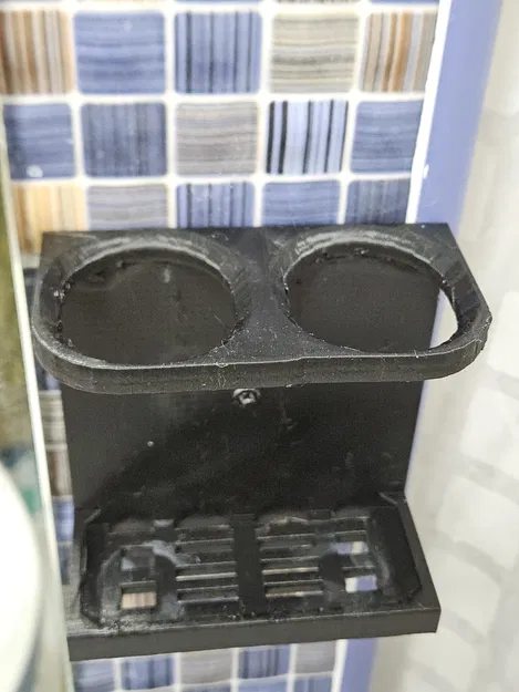 Giá treo tường bàn chải điện universal – Philips Sonicare/Oral-B/Braun, 1 mảnh - Image 3