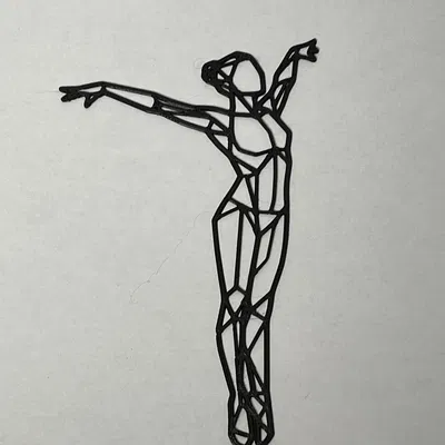 Tranh Treo Tường VĐV Thể Dục Dụng Cụ #2 (Gymnast Wall Art #2)