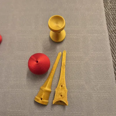 Kendama Pro Mini – Đồ chơi/Móc khóa 3D nhỏ gọn & siêu bền