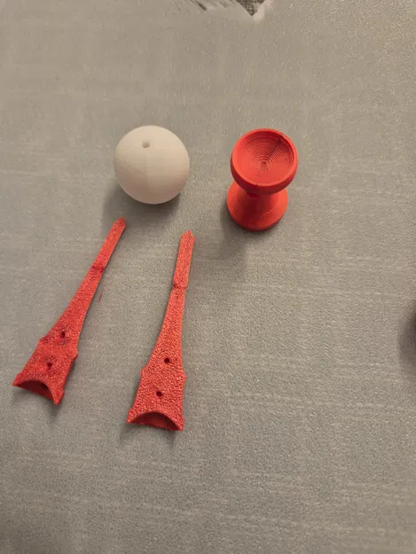 Kendama Pro Mini – Đồ chơi/Móc khóa 3D nhỏ gọn & siêu bền - Image 3