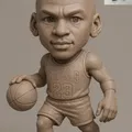 Chibi Michael Jordan (mô hình 3D chibi) - Thumbnail 1