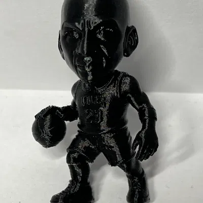 Chibi Michael Jordan (mô hình 3D chibi)