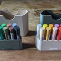 Hộp Crayon Box (hộp sáp màu) có nắp cho 12 cây - Thumbnail 1