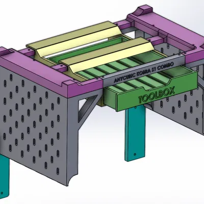 Kobra S1 - Ngăn kéo cho ACE Pro Riser – Bản cao (Taller Version)
