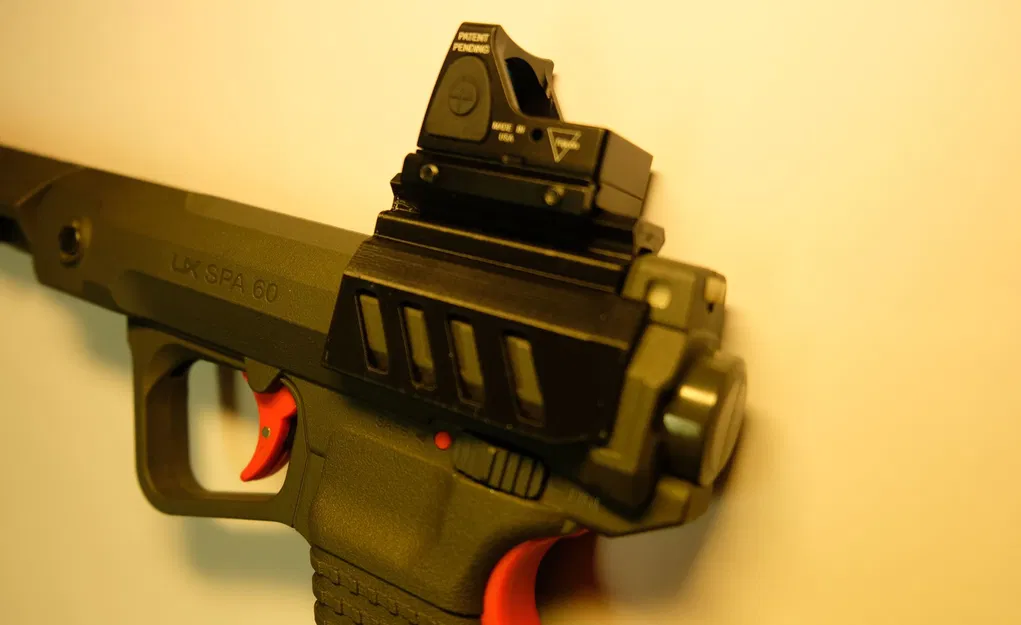 Ngàm gắn optics Picatinny rail cho Umarex UX SPA60/SPA100 - Image 3