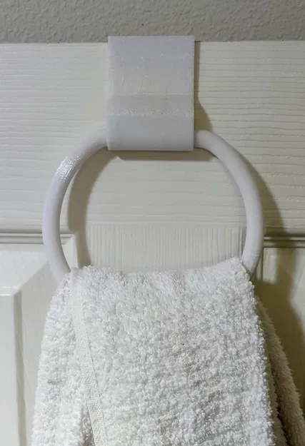 Vòng Treo Khăn Qua Cửa (Over-the-Door Towel Holder Ring) - Image 1