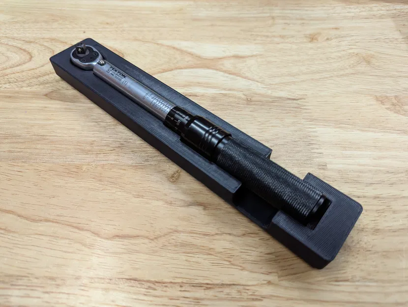 Tekton 1/4 Inch Torque Wrench Gridfinity - Image 1